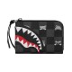 SPRAYGROUND Peeking Character Check Wallet Μαύρο