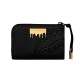 SPRAYGROUND gold brick lux WALLET Μαύρο
