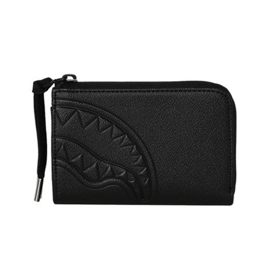 SPRAYGROUND gold brick lux WALLET Μαύρο