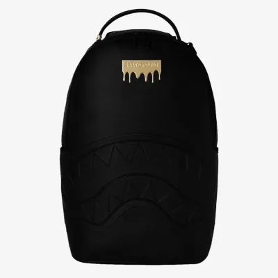 SPRAYGROUND Gold Drip Logo Dlxsv Backpack Μαύρο