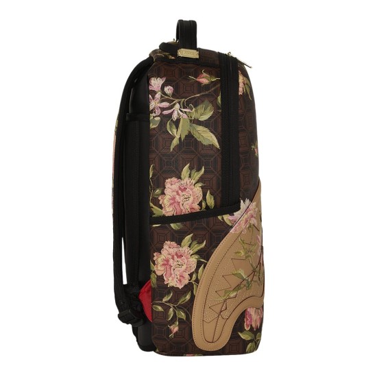 Sprayground AI HENNY FLORAL Backpack Καφέ
