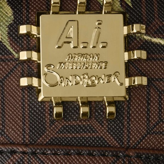 Sprayground AI HENNY FLORAL Backpack Καφέ