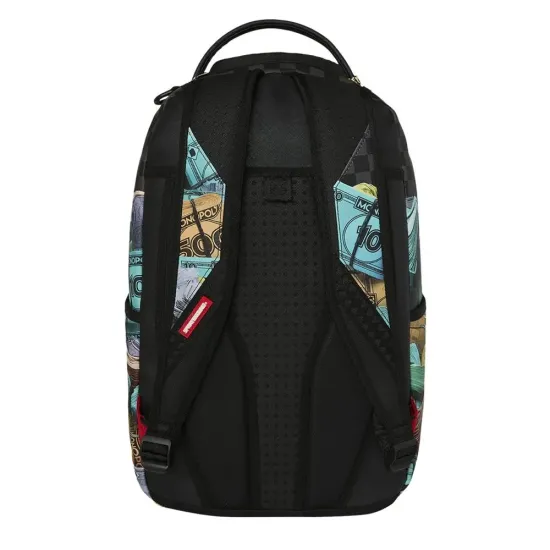 SPRAYGROUND Monopoly Money Stacks DLXSV Unisex Backpack Πολύχρωμο