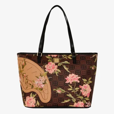 Sprayground Ai Henny Floral Tote Καφέ