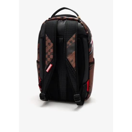 Sprayground Smeared Grunge DLXSV Backpack Καφέ