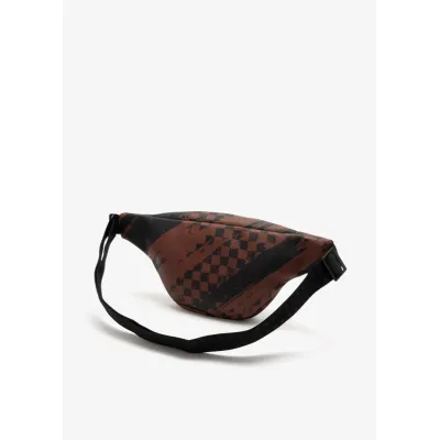 Sprayground Smeared Grunge savvy crossbody bag Καφέ