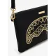 SPRAYGROUND clutch bag that gold drap crossbody Μαύρο