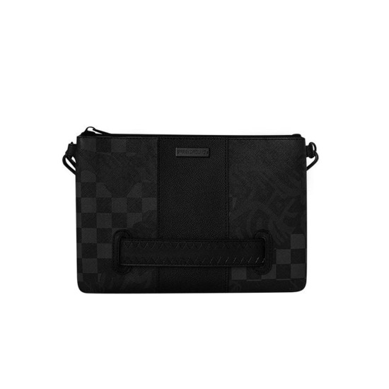 Sprayground 4AM Mix Up V2 Crossover Clutch Μαύρο