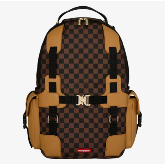 Sprayground Henny Harness Dlxsv Backpack Καφέ