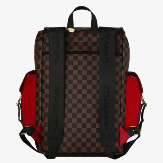 Sprayground Red Redemption Monte Carlo Backpack Καφέ
