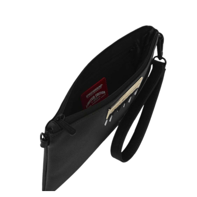 Sprayground Τσάντα Gold Brick Lux Crossbody Pouchette Μαύρο