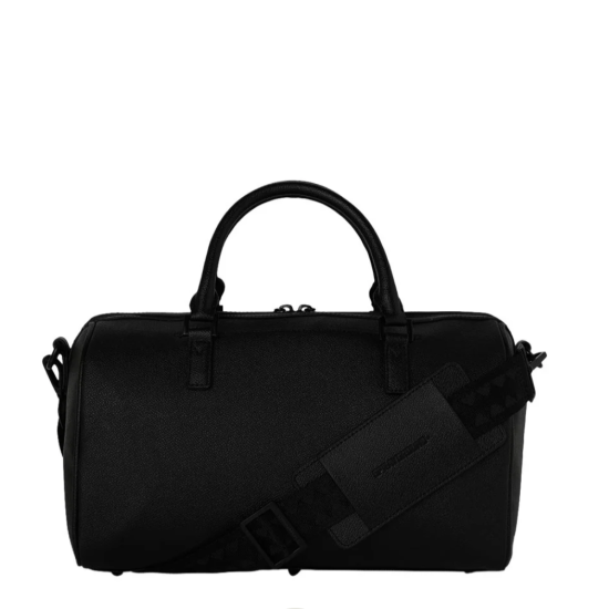 SPRAYGROUND Gold Brick Lux Mini Duffle Μαύρο