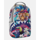 SPRAYGROUND FLOWERING JUNGLE SHARK BACKPACK Πολύχρωμο SPRAYGROUND FLOWERING JUNGLE SHARK BACKPACK Πολύχρωμο