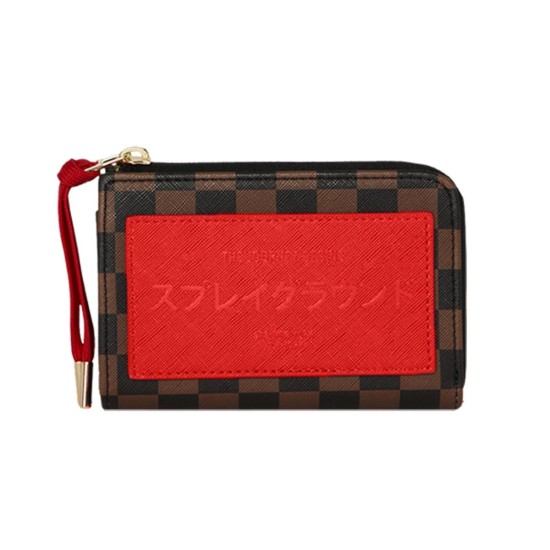 Sprayground Red Redemption Wallet Κόκκινο