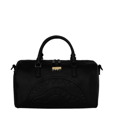 SPRAYGROUND Gold Brick Lux Mini Duffle Μαύρο