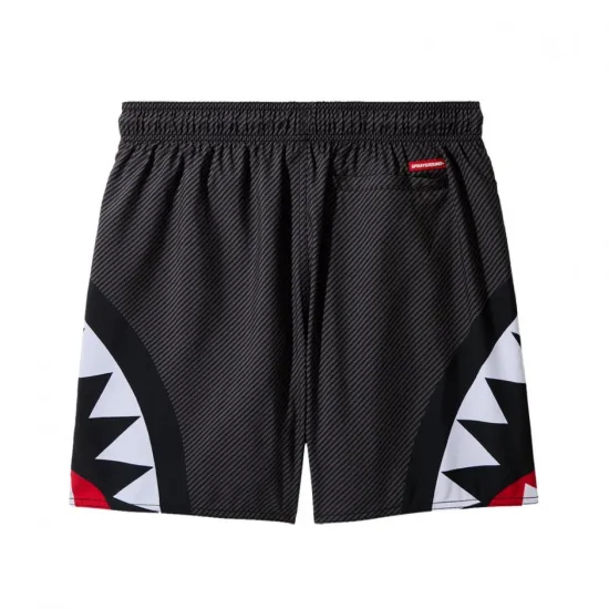 SPRAYGROUND PIXEL MOUTH SWIM SHORTS Γκρι