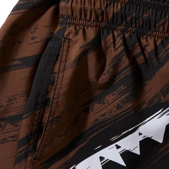 SPRAYGROUND SMEARED GRUNGE SWIM SHORTS Καφέ