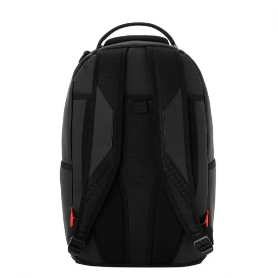 Sprayground Blacked Out Embossed Gold Tooth Backpack Μαύρο Sprayground Blacked Out Embossed Gold Tooth Backpack Μαύρο