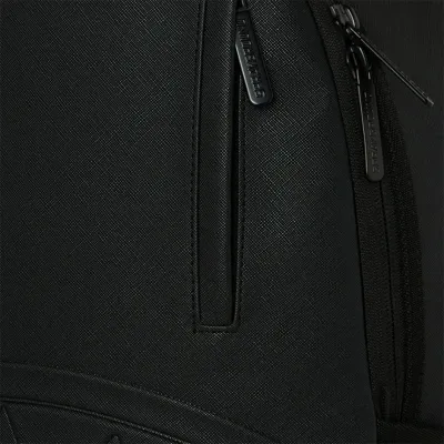 Sprayground Blacked Out Embossed Gold Tooth Backpack Μαύρο