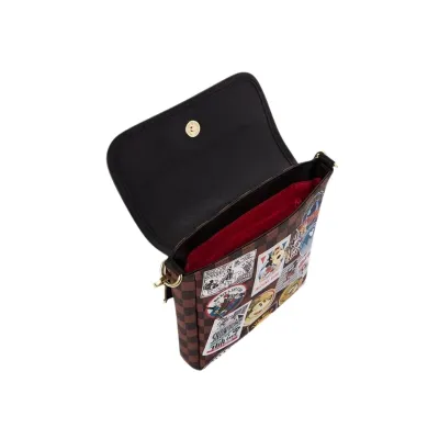 Sprayground MICKEY MOUSE GLOBAL MOGUL MESSENGER SLING BAG Καφέ