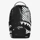 Sprayground Painted Over Check Backpack Μαύρο