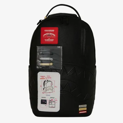 Sprayground Sample Room Shark Backpack Μαύρο