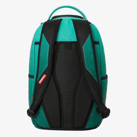 Sprayground Turquoise Doodle Emboss Backpack Βεραμάν