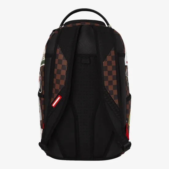 Sprayground Mickey Global Mogul Style Dlxsv Backpack Καφέ