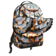 SPRAYGROUND SCORCHING MONEY FEATHERS BACKPACK Πολύχρωμο