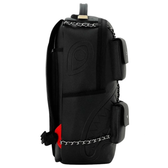 Sprayground Hanging Pockets Shark Backpack Μαύρο
