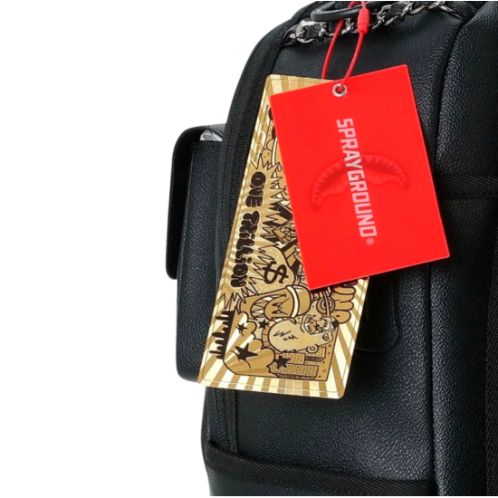 Sprayground Hanging Pockets Shark Backpack Μαύρο