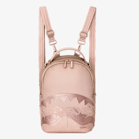 Sprayground Rose Ghost Drip Mini Backpack Ροζ