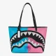 Sprayground Shark Central Cotton Candy Split Tote Πολύχρωμο
