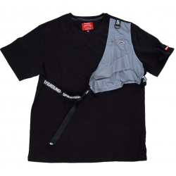 Sprayground Shoulder Pouch T-Shirt SG733379 Μαύρο