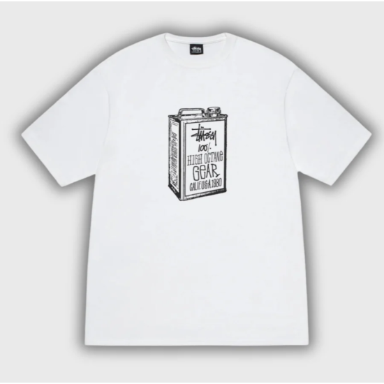 Stussy High Octane Tee White  Άσπρο