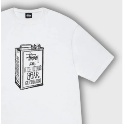 Stussy High Octane Tee White  Άσπρο