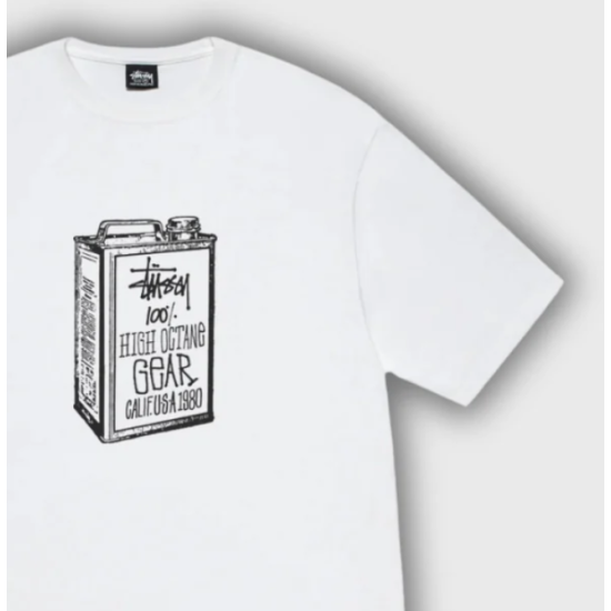 Stussy High Octane Tee White  Άσπρο
