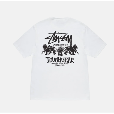 Stussy Tough Gear International Tee White Άσπρο Stussy Tough Gear International Tee White Άσπρο