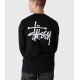 Stussy Basic Longsleeve Tee Black Μαύρο