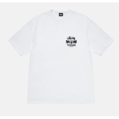 Stussy Tough Gear International Tee White Άσπρο