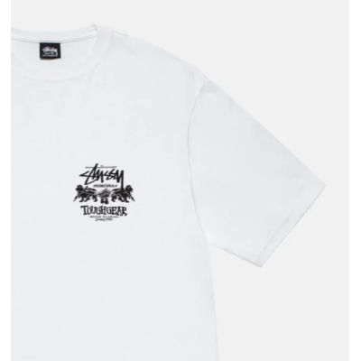 Stussy Tough Gear International Tee White Άσπρο Stussy Tough Gear International Tee White Άσπρο