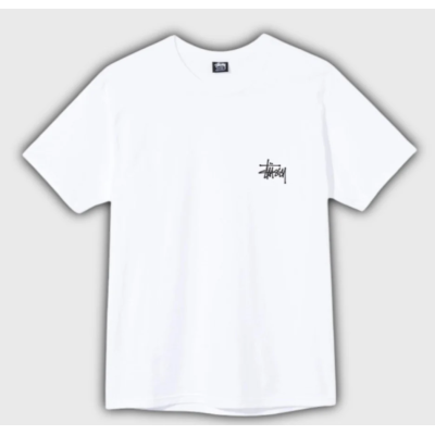Stussy Basic Tee White Άσπρο