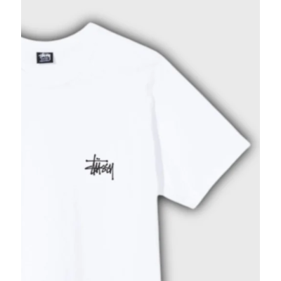 Stussy Basic Tee White Άσπρο