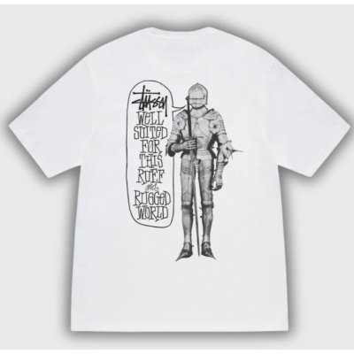 Stussy Well Suited Tee White Άσπρο Stussy Well Suited Tee White Άσπρο