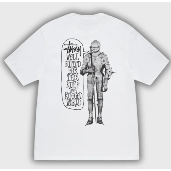 Stussy Well Suited Tee White Άσπρο