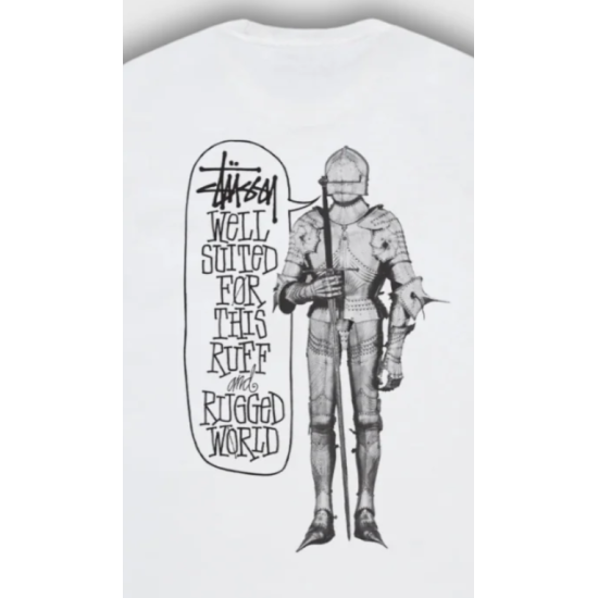 Stussy Well Suited Tee White Άσπρο