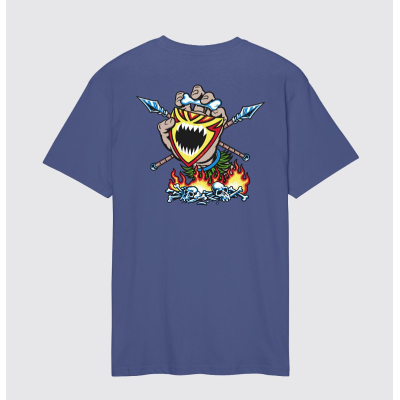 Santa Cruz Salba Screaming Witch Doctor T-Shirt Μωβ