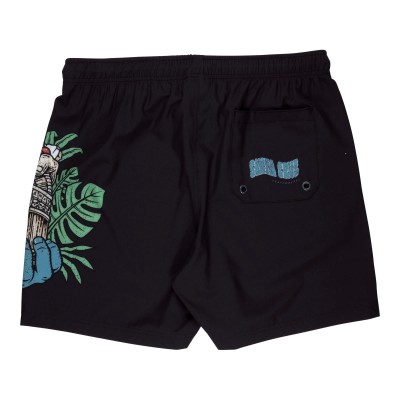 SANTA CRUZ Tiki Hand Swimshort Μαύρο SANTA CRUZ Tiki Hand Swimshort Μαύρο
