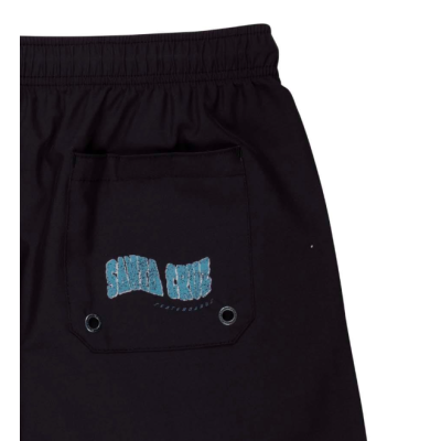 SANTA CRUZ Tiki Hand Swimshort Μαύρο SANTA CRUZ Tiki Hand Swimshort Μαύρο