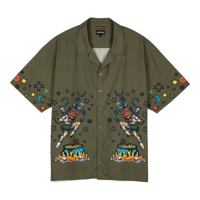 Santa Cruz Salba Resurrection Shirt Λαδί Santa Cruz Salba Resurrection Shirt Λαδί